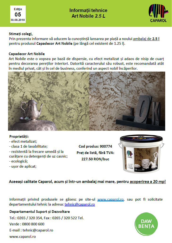 Art Nobile 2.5 L
