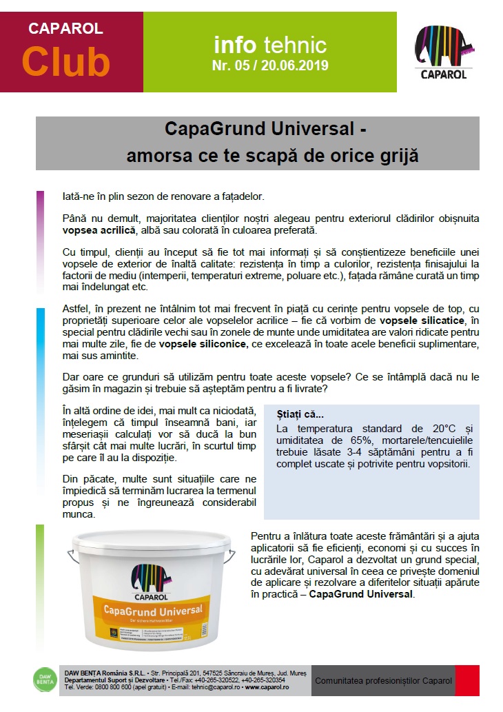 CapaGrund Universal