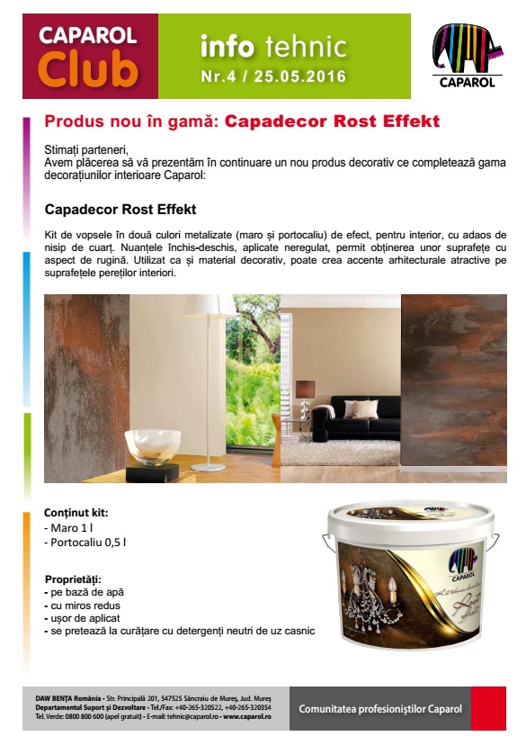 Capadecor Rost Effekt