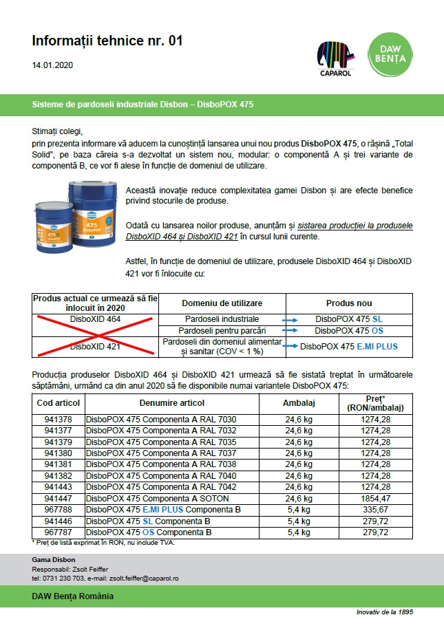 Disbon – DisboPOX 475