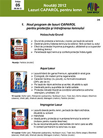 Lazuri CAPAROL 2012